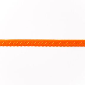 Elastische boordstrook Kant [12 mm] – oranje, 