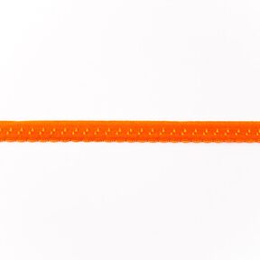 Elastische boordstrook Kant [12 mm] – oranje, 