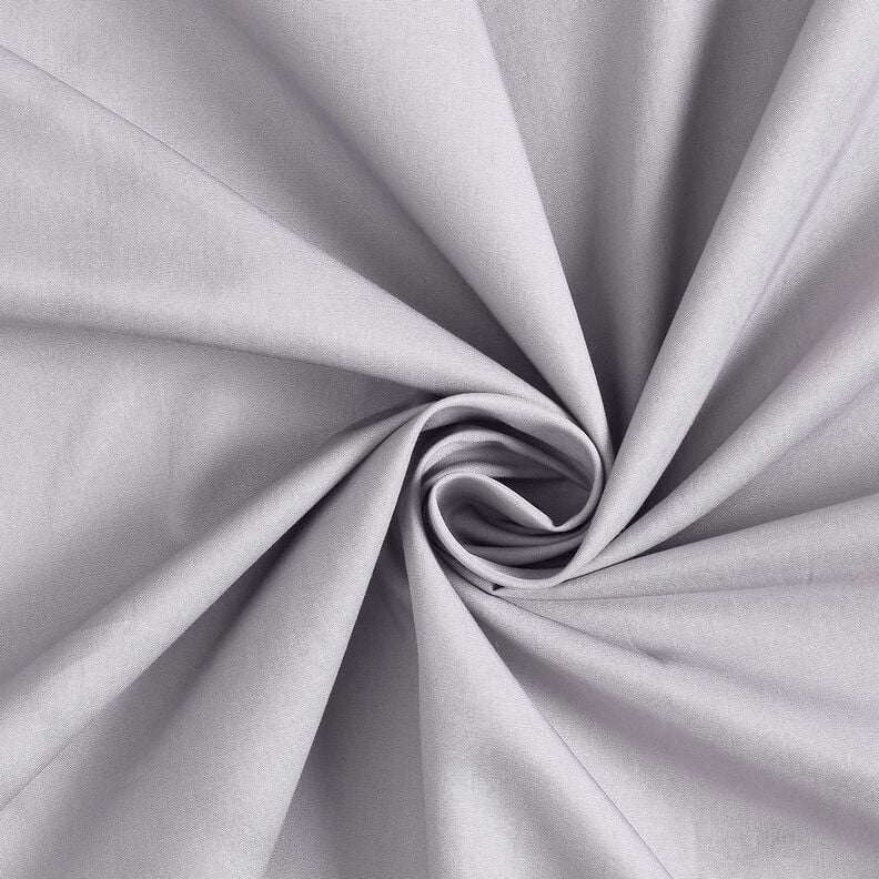 GOTS Katoen Popeline | Tula &ndash; hellgrau,  image number 1