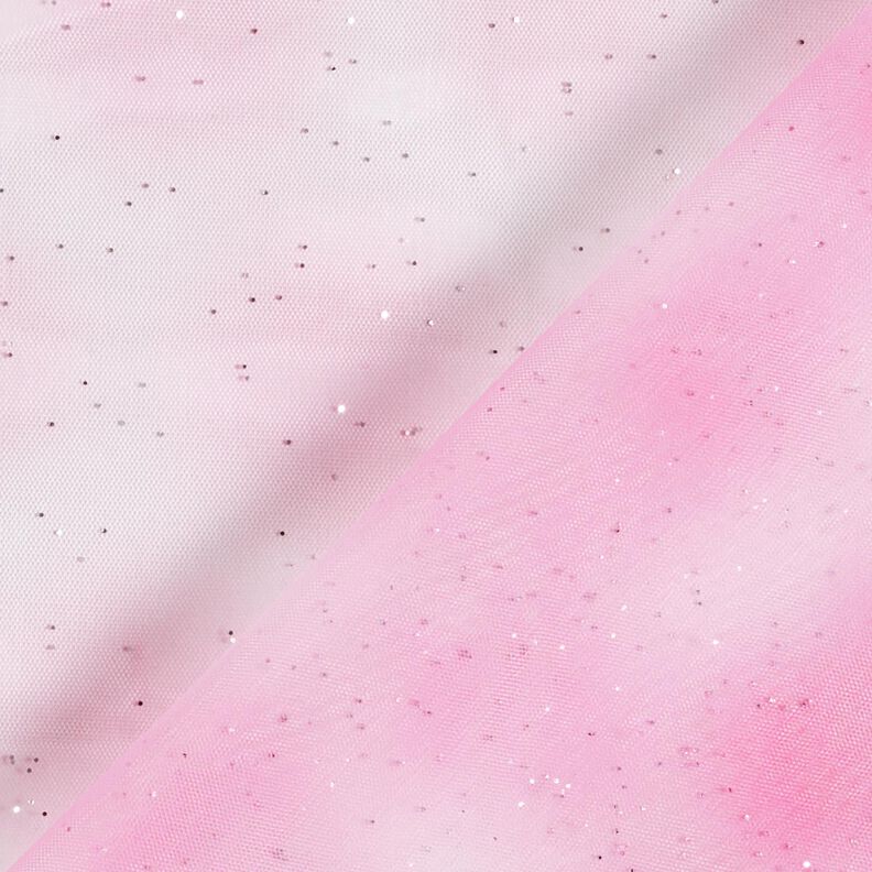 Softmesh effen met glitters – pink,  image number 5