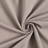 Licht katoenen sweatstof effen – donkertaupe,  thumbnail number 1