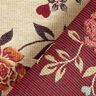 Decostof Gobelin Rozenranken – lichtbeige/rood,  thumbnail number 4