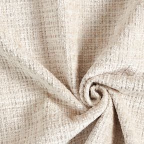 Bekledingsstof Chenille Effen – amandel, 