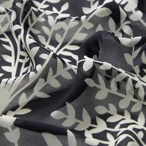 Chiffon grote takken &ndash; zwart/wit, 