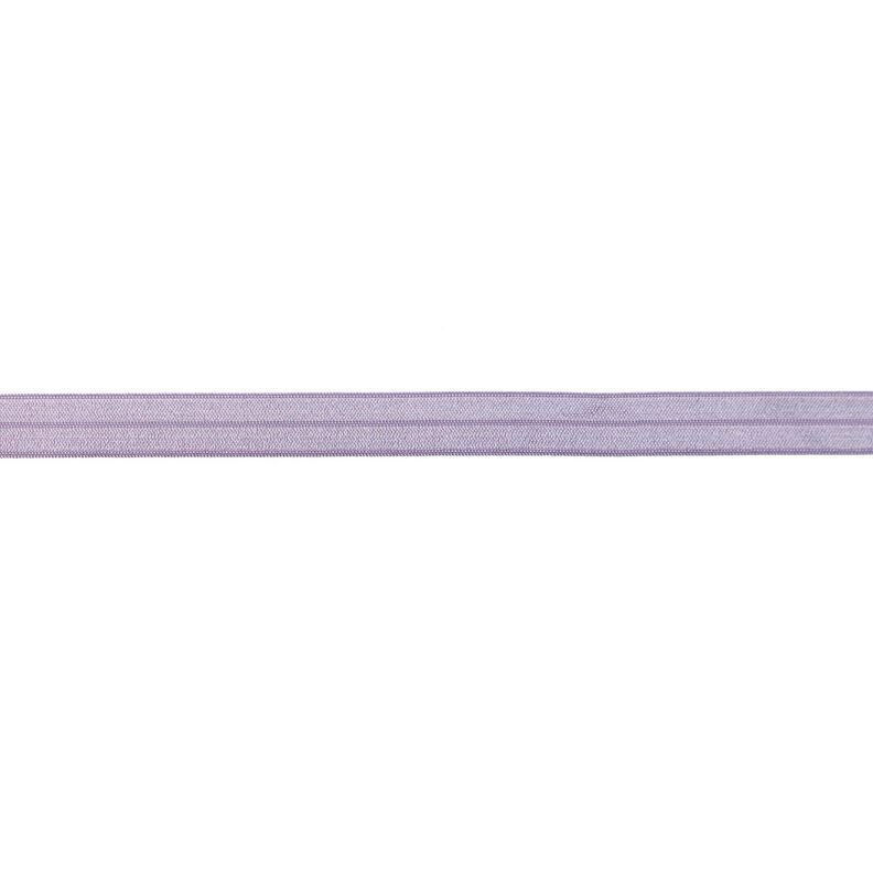 Elastische boordstrook  glanzend [15 mm] – lila,  image number 1