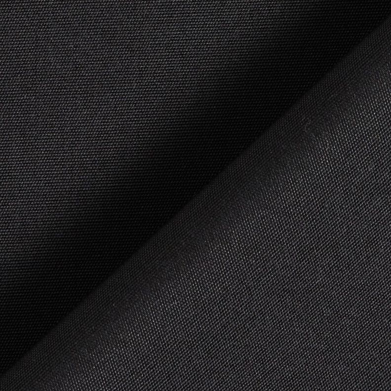 Outdoorstof Canvas Effen – zwart,  image number 3