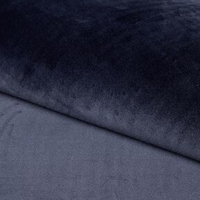 Bekledingsstof Fluweel – nachtblauw, 