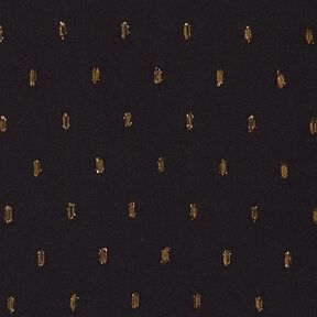 Viscose glitterdruppels – zwart, 