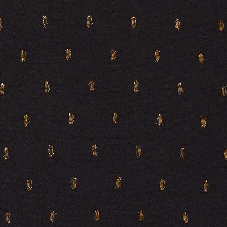 Viscose glitterdruppels – zwart,  image number 1