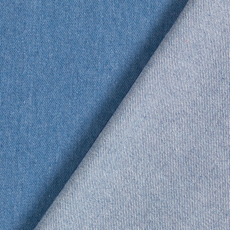 Katoen-denim zwaar – jeansblauw,  image number 3
