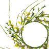 Deco bloemenkrans met bessen [Ø11 cm/ 39 cm] – wit/groen,  thumbnail number 2