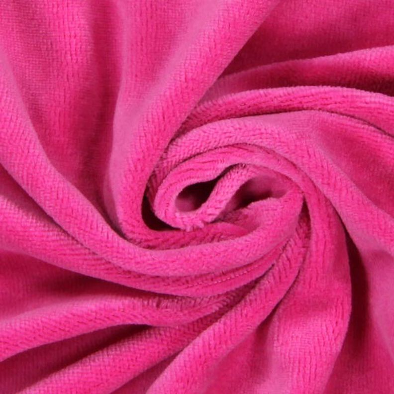 Nicki stof effen – intens roze,  image number 2