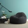 Outdoorstof Panama Effen – zwart,  thumbnail number 5