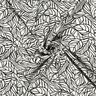 Viscose-linnen-mix Gebladerte – ecru/zwart,  thumbnail number 3