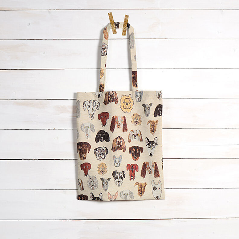 Decostof Gobelin honden – beige, image number 8