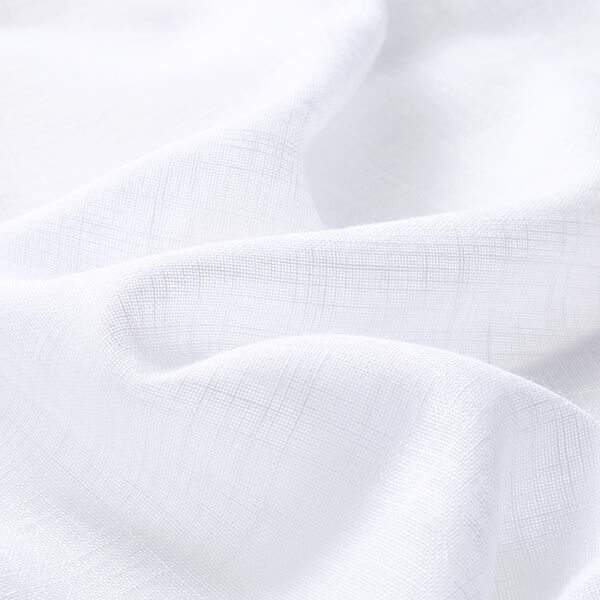 Gordijnstof voile linnenlook 300 cm – wit,  image number 2