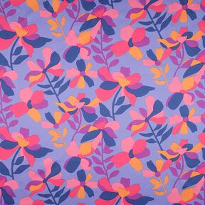 Katoensatijn Cloverdale | Nerida Hansen – blauwlila/roodlila, 