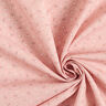 Katoenen stof Popeline kleine bloempjes – oudroze,  thumbnail number 3