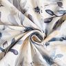 Decostof Half panama Grote bloesems – amandel/blauw,  thumbnail number 3