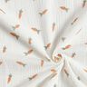 Mousseline/dubbel gehaakte stoffen kleine wortelen – ecru,  thumbnail number 3