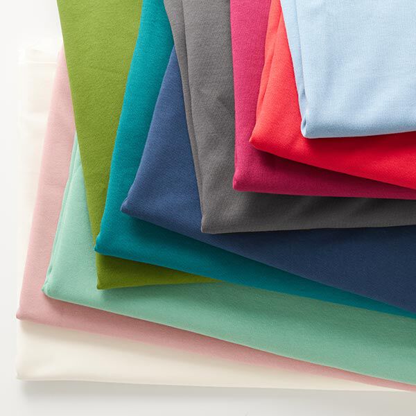 GOTS Interlock Jersey effen – leigrijs, image number 4