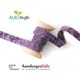 Bio hoodiekoord Cord Me Melange GOTS - lila | Albstoffe | Hamburger Liebe,  thumbnail number 1