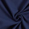 Katoenen wafel jersey effen – marineblauw,  thumbnail number 1