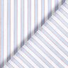 Katoenen stof tweekleurige strepen – wit/lichtblauw,  thumbnail number 4