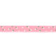 Webband Chambray bloempjes – roze,  thumbnail number 1