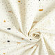 GOTS Katoenjersey Terrazzo | Tula – ecru/donkerbruin,  thumbnail number 3