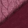 Jerseyjacquard cloqué kabelsteekpatroon – framboos,  thumbnail number 4