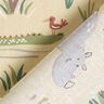 Katoenpopeline badplezier van de jungledieren – pastelgroen,  thumbnail number 4