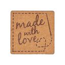 Garnering Made with Love – bruin, 