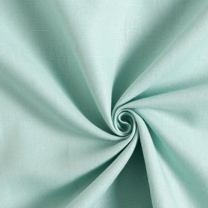 Puur linnen zwaar Effen – licht mint,  image number 1