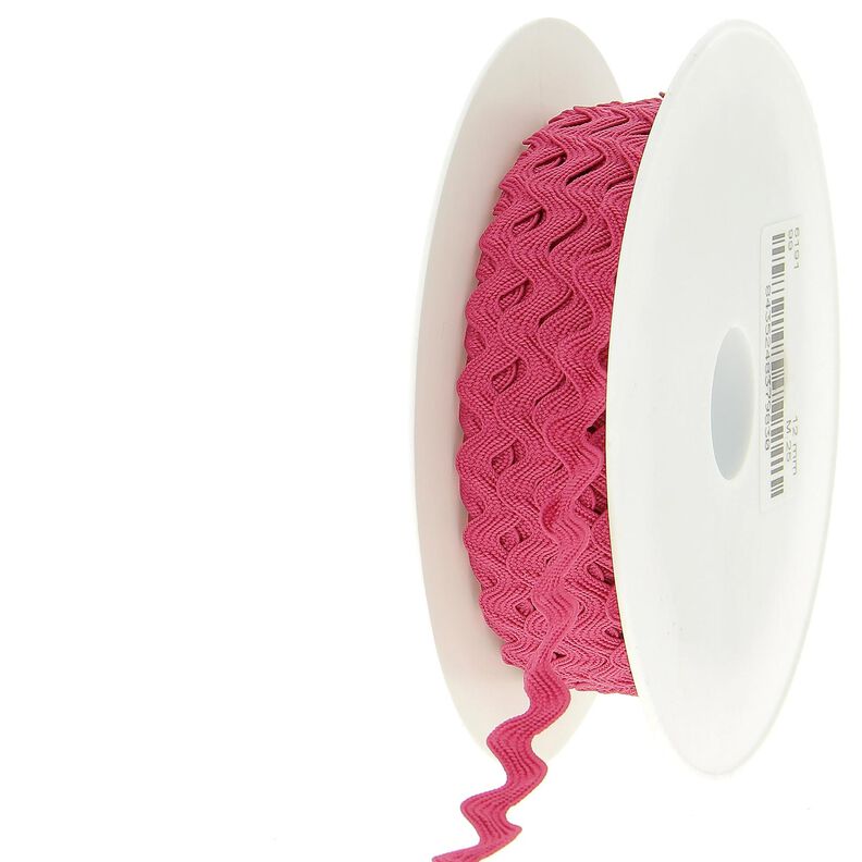 Gekartelde vlecht [12 mm] – intens roze,  image number 3