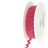 Gekartelde vlecht [12 mm] – intens roze,  thumbnail number 3
