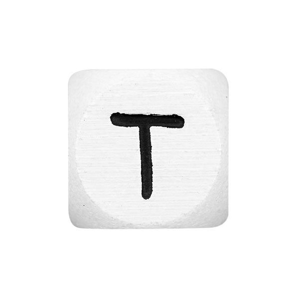 Houten letters T – wit | Rico Design,  image number 1