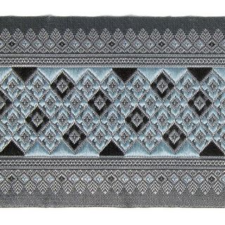 Jacquardboord Ikat – grijs, 