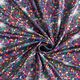Foliejersey glinsterende confetti – lila,  thumbnail number 4