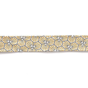 Biasband ruiten [27 mm] – goud, 