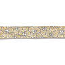 Biasband ruiten [27 mm] – goud,  thumbnail number 1