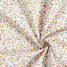 Katoenen stof Cretonne delicate bloemen – wit/oudroze,  thumbnail number 3