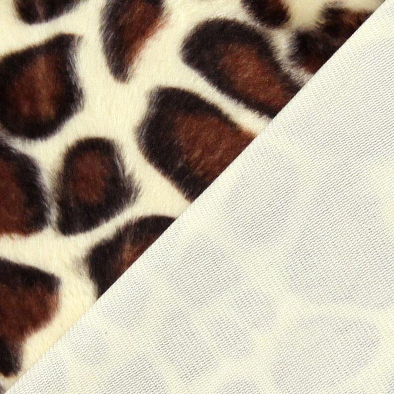 Kunstvacht giraffe – bruin,  image number 3