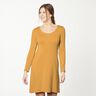 Katoenjersey medium effen – currygeel,  thumbnail number 6