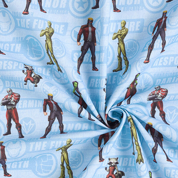Cretonne Licentiestof “Guardians of the Galaxy” | Marvel – lichtblauw, image number 3