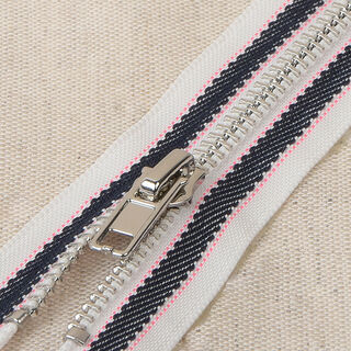 Ritssluiting  – ecru/navy, 
