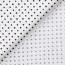 Katoenpopeline Mini stippen – wit/zwart,  thumbnail number 4