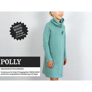 POLLY - knusse sweaterjurk met rolkraag, Studio Schnittreif  | 98 - 152, 