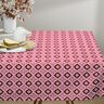 Decostof Canvas Borduurwerklook – bordeauxrood/pink,  thumbnail number 7