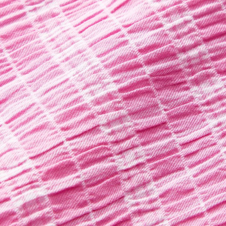 Seersucker gemengde strepen – roze/wit,  image number 6